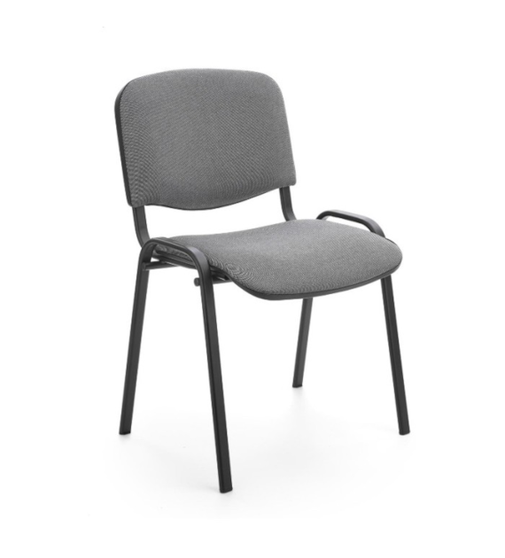 KRZESŁO ISO BLACK  C-73  SZARE/CZARNE