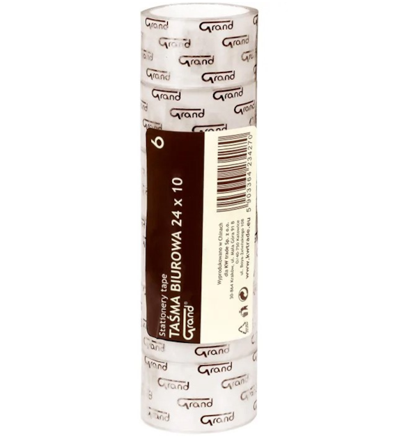 TAŚMA KLEJĄCA 24 mm/30m opak. 6 szt.