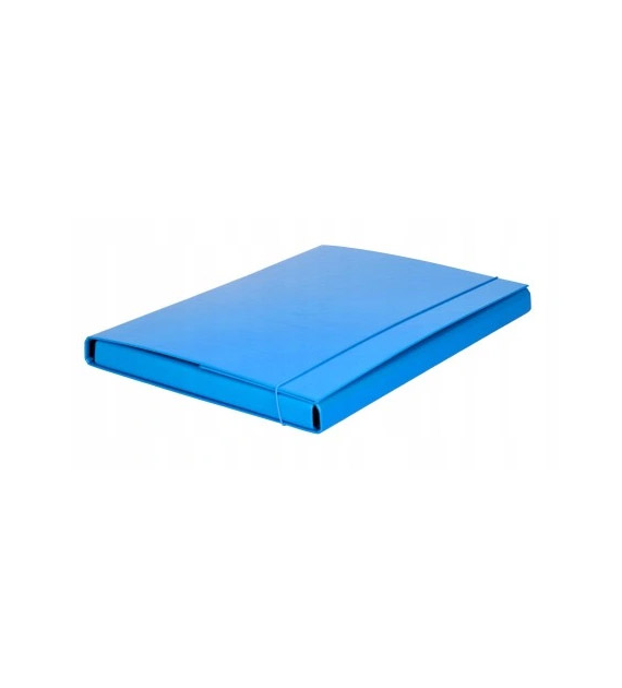 TECZKA Z GUMKĄ A-4/2 cm SKRZYDŁOWA NIEBIESKA