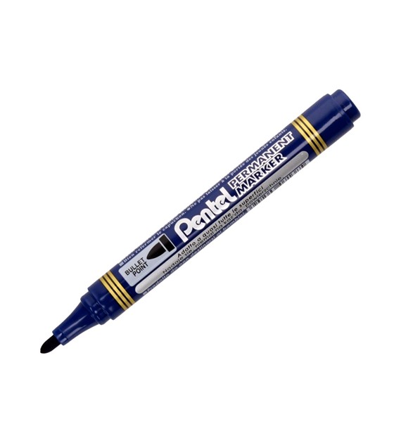 MARKER PERMANENT PENTEL OKRĄGŁY  N850 NIEBIESKI opak. 12 szt.