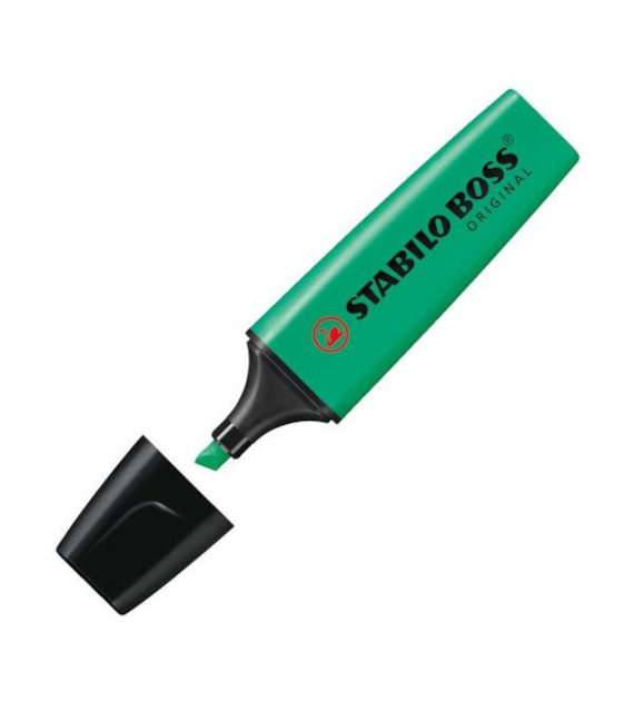 ZAKREŚLACZ STABILO BOSS TURKUSOWY opak. 10 szt.