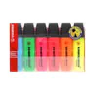 ZAKREŚLACZ STABILO BOSS kpl -6 kol