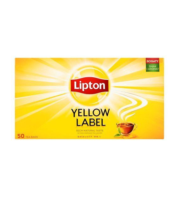HERBATA EXPRESOWA LIPTON Yellow Label  opak. 50 szt.