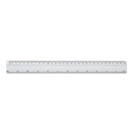 LINIJKA  30CM ALUMINIOWA