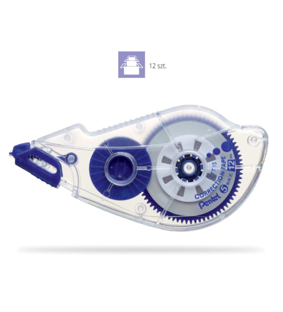 KOREKTOR W TAŚMIE PENTEL ZTT 15   5 mm / 12 m  opak. 12 szt.