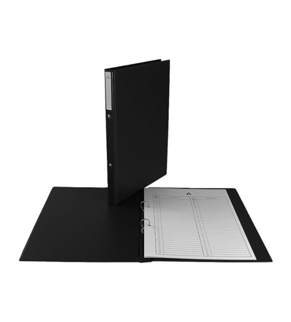 TECZKA DO AKT OSOBOWYCH PCV 2R/2CM Czarna