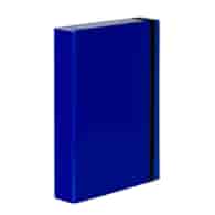 TECZKA Z GUMKĄ A-4/5CM SKRZYDŁOWA CARIBIC NIEBIESKA opak. 7 szt.