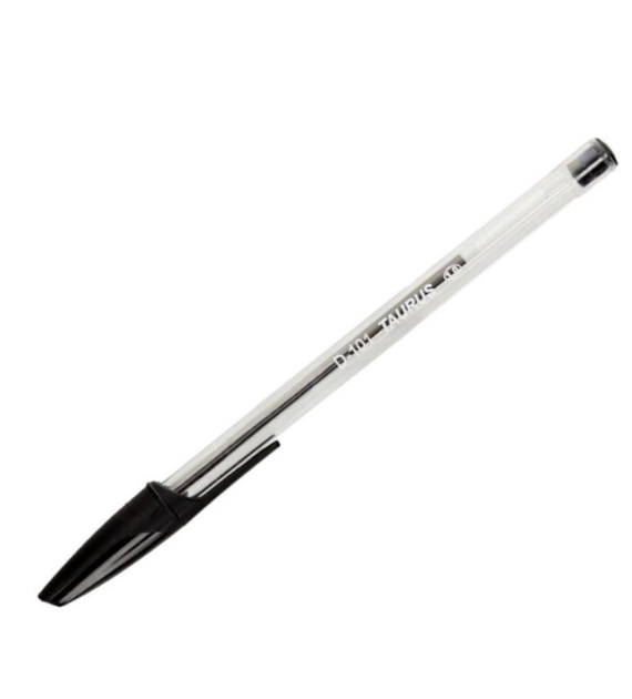 DŁUGOPIS TYP-BIC-CITY TAURUS D101 Czarny   opak. 50 szt.