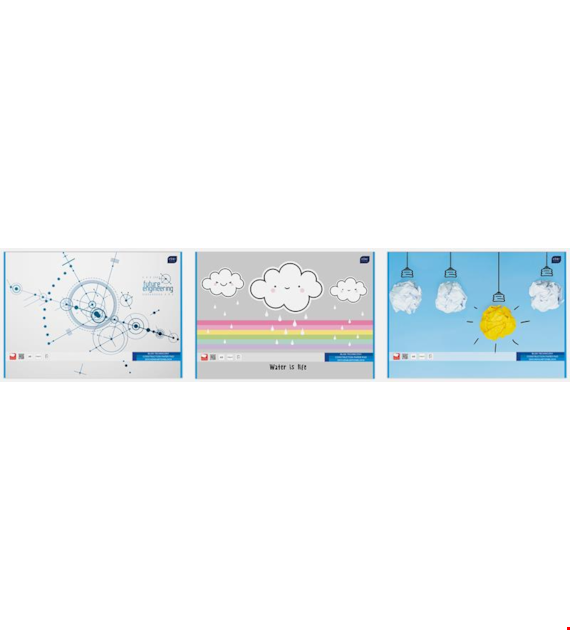 BLOK TECHNICZNY A-3/10k Biały