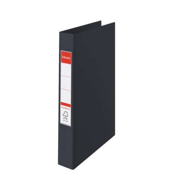 SEGREGATOR A-4/2R/35 ESSELTE CZARNY karton 10 szt.