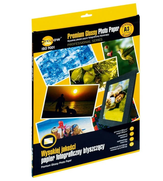 PAPIER FOTO ATRAMENTOWY A-3/230G BŁYSK opak. 20 szt.