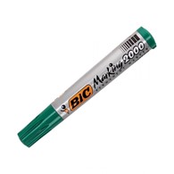 MARKER PERMANENT BIC ECOLUTIONS OKRĄGŁY ZIELONY opak. 12 szt.