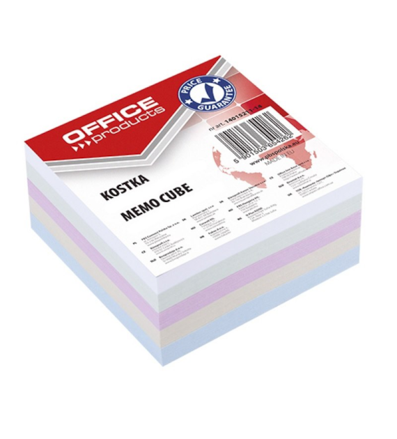 KOSTKA KOLOR NIEKLEJONA 85x85x40mm