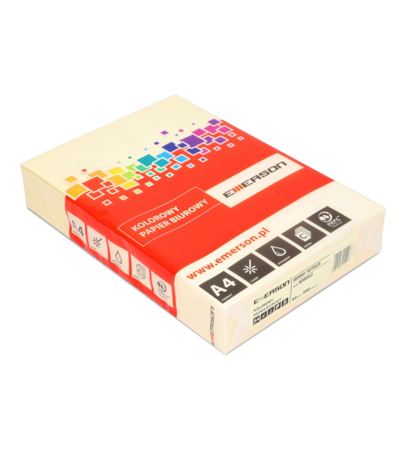 PAPIER KOLOR KREMOWY A-4   A'5