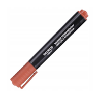 MARKER PERMANENT TAURUS OKRĄGŁY CZERWONY opak. 12 szt.