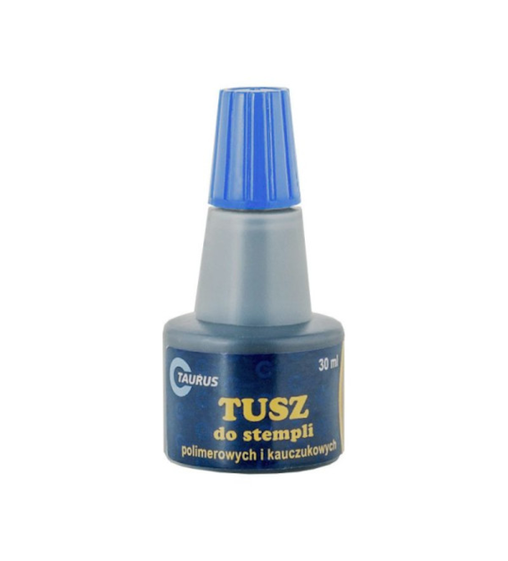 TUSZ DO STEMPLI TAURUS NIEBIESKI 30ml opak. 12 szt.