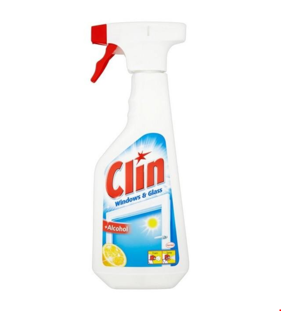 PŁYN DO SZYB CLIN WINDOW&GLASS Lemon Spray 500 ml  kart. 10 szt.