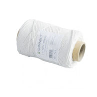 SZNUREK NICI BAWEŁNIANE BIAŁE 10DKG