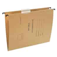 TECZKA DO AKT OSOBOWYCH ZAWIESZANA BRĄZ ESSELTE opak. 10 szt.