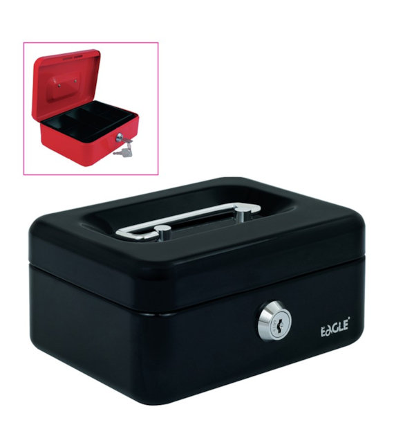 KASETKA METALOWA EAGLE 8878S 77X157X207 Czarna