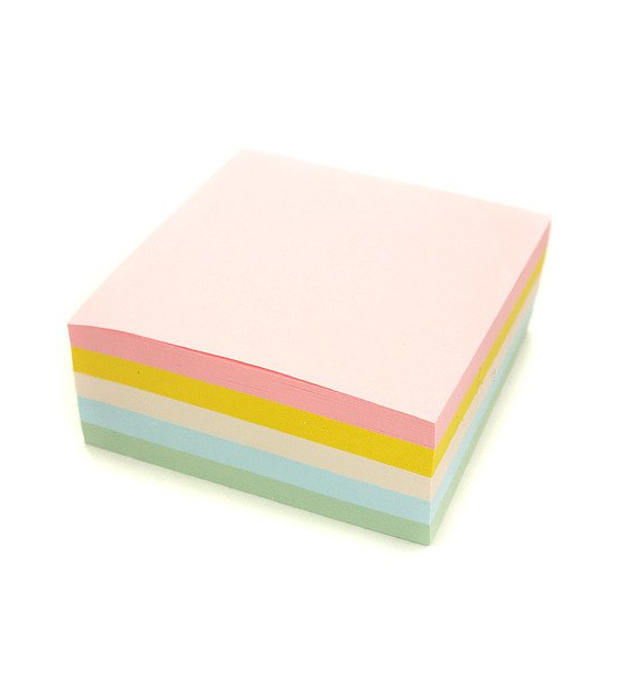 KOSTKA KOLOR KLEJONA   85x85x35mm