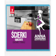 ŚCIERECZKI GĄBCZASTE  opak. 3 szt.
