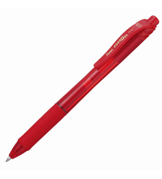 DŁUGOPIS ŻEL PENTEL AUTOMATYCZNY BL107 CZERWONY ( LR7 )