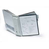 ZESTAW NAŚCIENNY 10 PANELI SZARE+CZARNE WALL 10