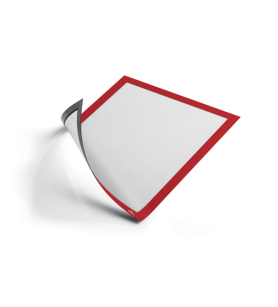 RAMKA MAGNETYCZNA DURAFRAME A-4 CZERWONA opak. 5 szt.