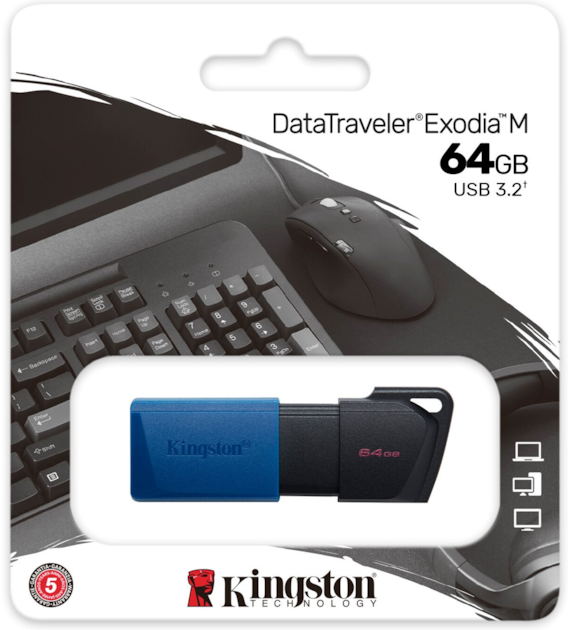 PAMIĘĆ PENDRIVE  64 GB Kingston USB 3.2