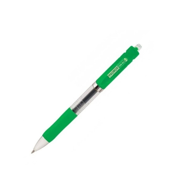 DŁUGOPIS ŻEL TAURUS TDA-02 Automat  Zielony  opak. 12 szt.