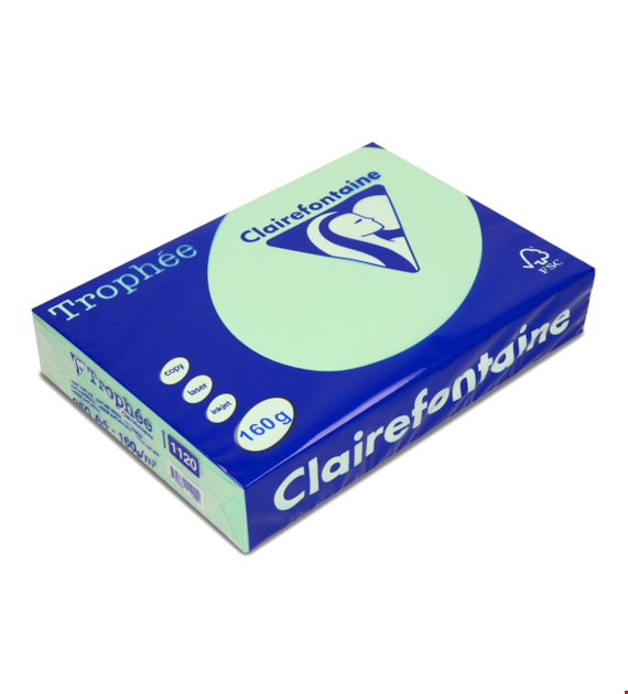 PAPIER KOLOR ZIELEŃ NATURALNA A-4 160G A'4