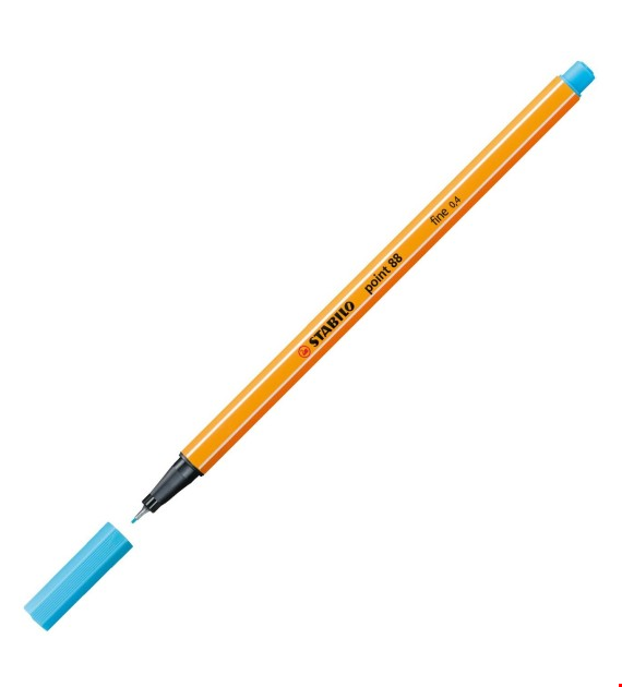 CIENKOPIS STABILO NIEBIESKI JASNY opak. 10 szt.