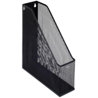 POJEMNIK NA CZASOPISMA METAL GR053 CZARNY