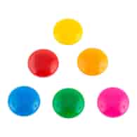 MAGNESY MIX KOLORÓW  30mm  opak. 6 szt.