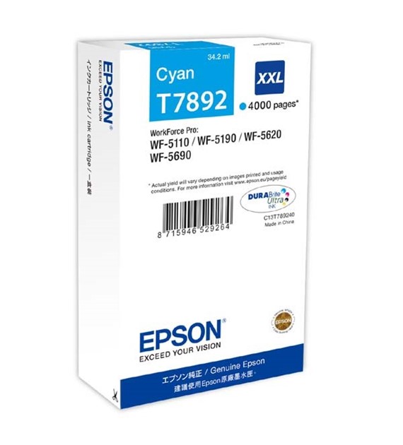 EPSON T789 WP5110CW/34ML/CYAN