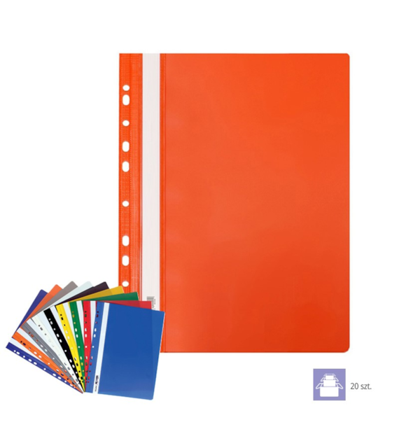 SKOROSZYT PLASTIK TWARDY WPINANY POMARAŃCZ opak. 10 szt.