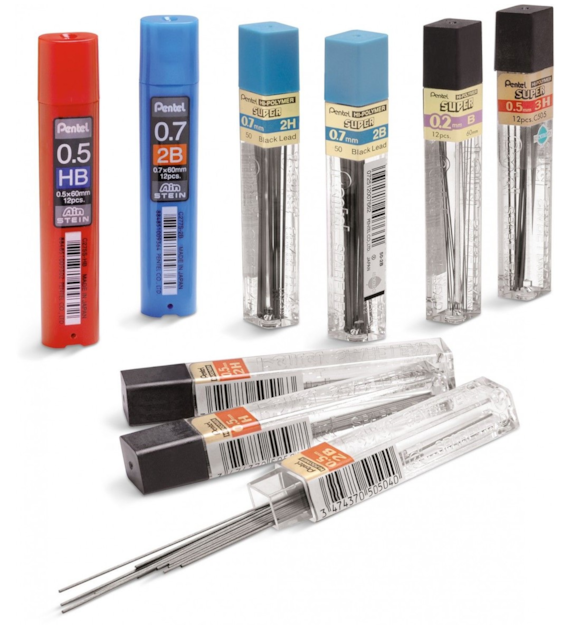 GRAFIT 0,9 mm H   PENTEL opak. 15 szt.