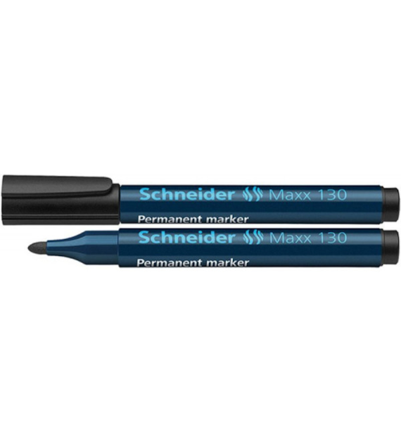 MARKER PERMANENT SCHNEIDER MAXX 130 OKRĄGŁY Czarny
