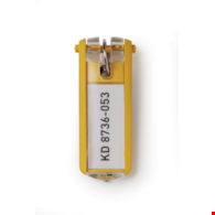 ZAWIESZKA DO KLUCZY DURABLE ŻÓŁTA opak. 6 szt.