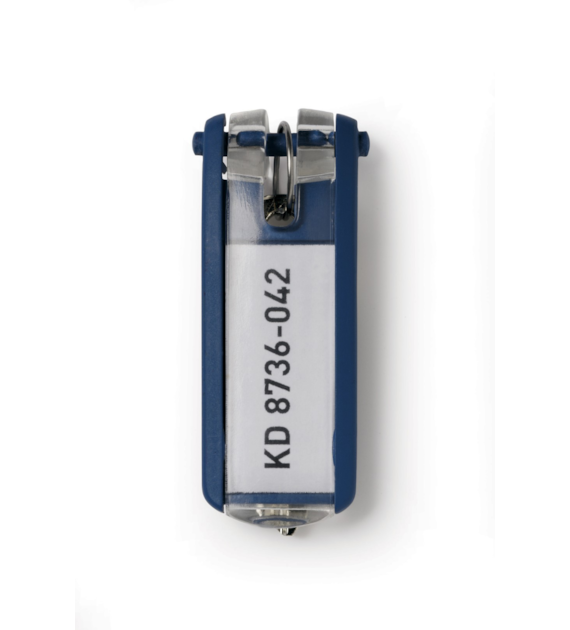 ZAWIESZKA DO KLUCZY DURABLE GRANATOWA  opak. 6 szt.