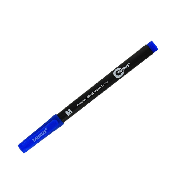 MARKER CD TAURUS M-1,0 NIEBIESKI opak. 12 szt.