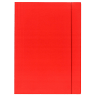 TECZKA Z GUMKĄ BARBARA CZERWONA opak. 25 szt.