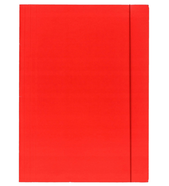 TECZKA Z GUMKĄ BARBARA CZERWONA opak. 25 szt.