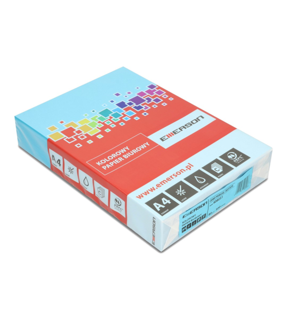 PAPIER KOLOR CIEMNY NIEBIESKI A-4  A'5