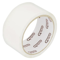 TAŚMA KLEJĄCA PAKOWA BIAŁA  48 mm / 50 m  opak. 6 szt.