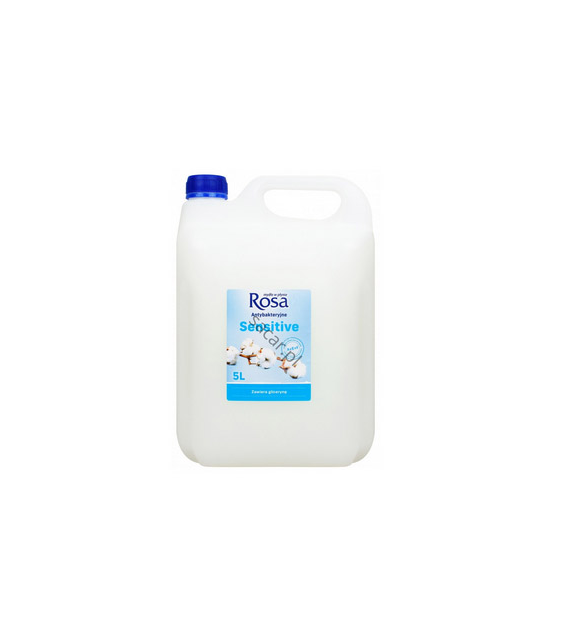 MYDŁO W PŁYNIE 5L ROSA ANTYBAKTERYJNE