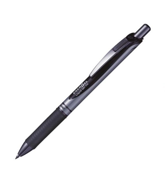 PIÓRO KULKOWE PENTEL Energel BL77 CZARNE opak. 12 szt.