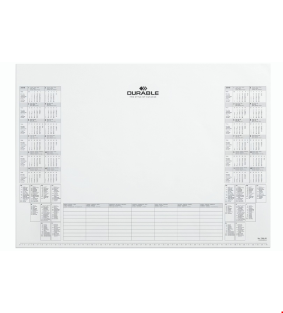 WKŁAD DO PODKŁADU NA BIURKO DURABLE