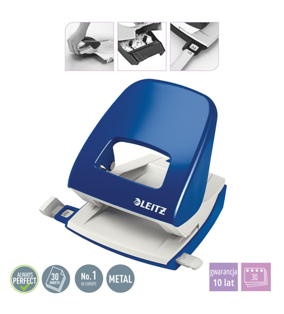 DZIURKACZ 30/K.LEITZ NIEBIESKI